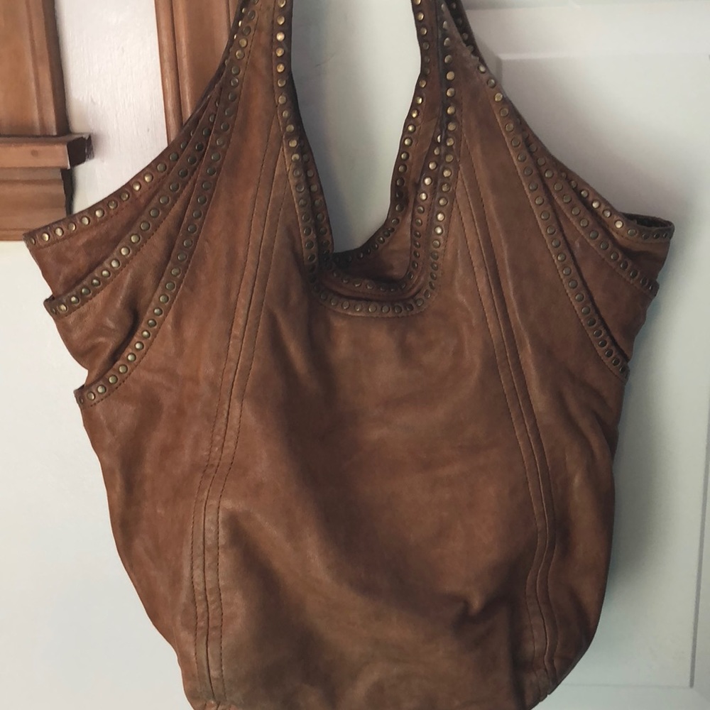 Kooba shoulder bag, soft and studded